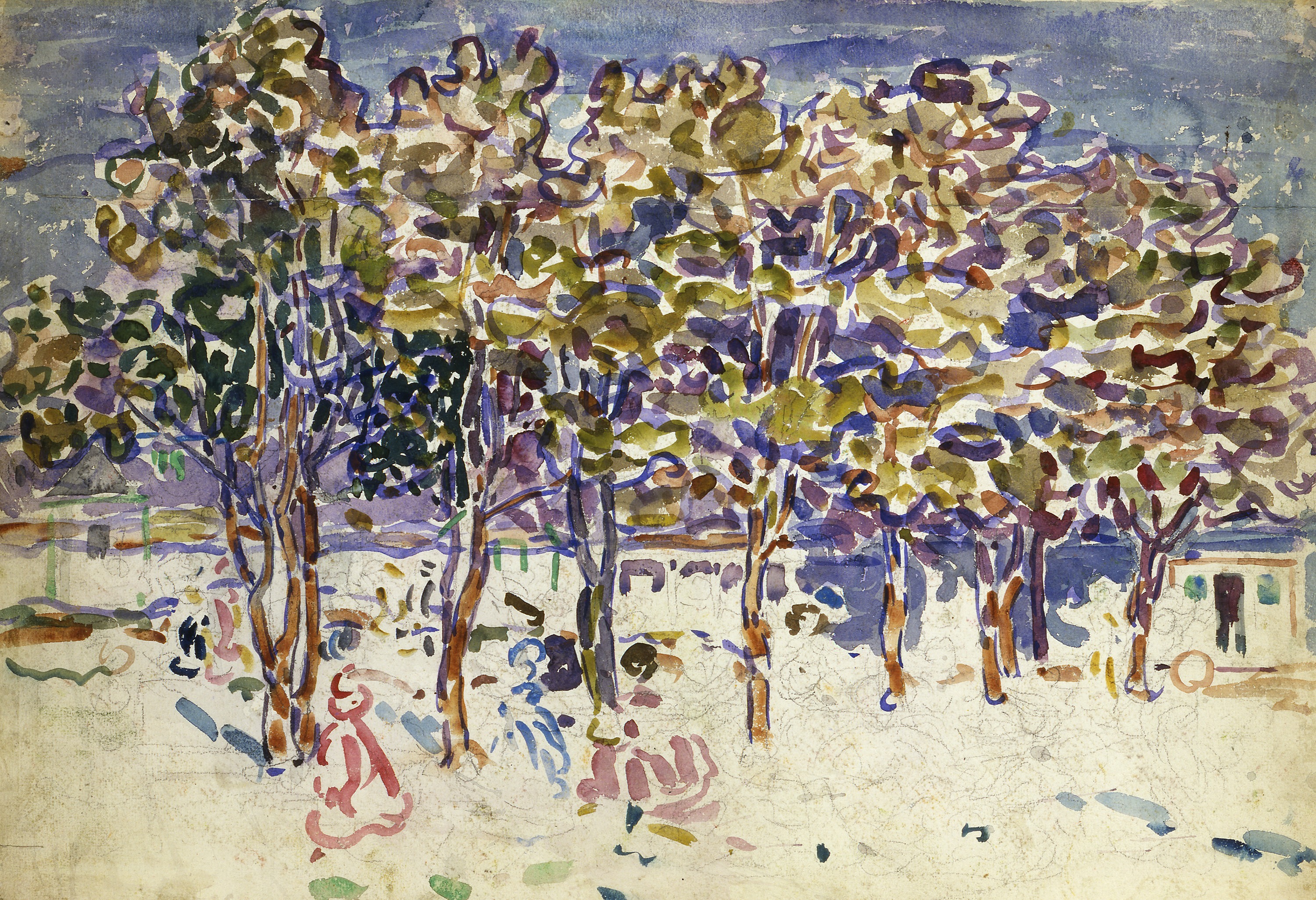 Maurice Prendergast, Trees