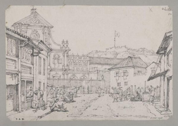 George Chinnery, Church of S. Domingo, Macao