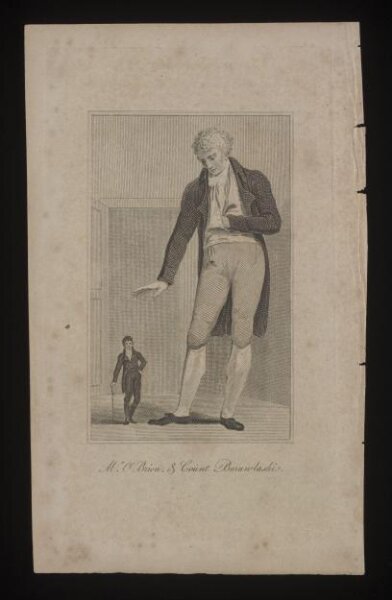 unknown, Mr. O'Brien & Count Boruwlaski