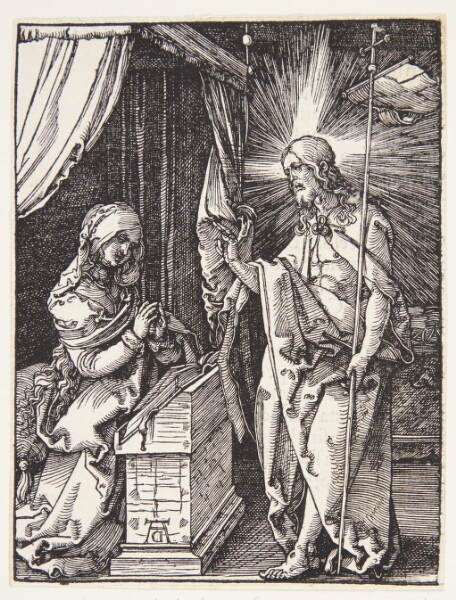Albrecht Dürer, Kristus viser sig for sin moder