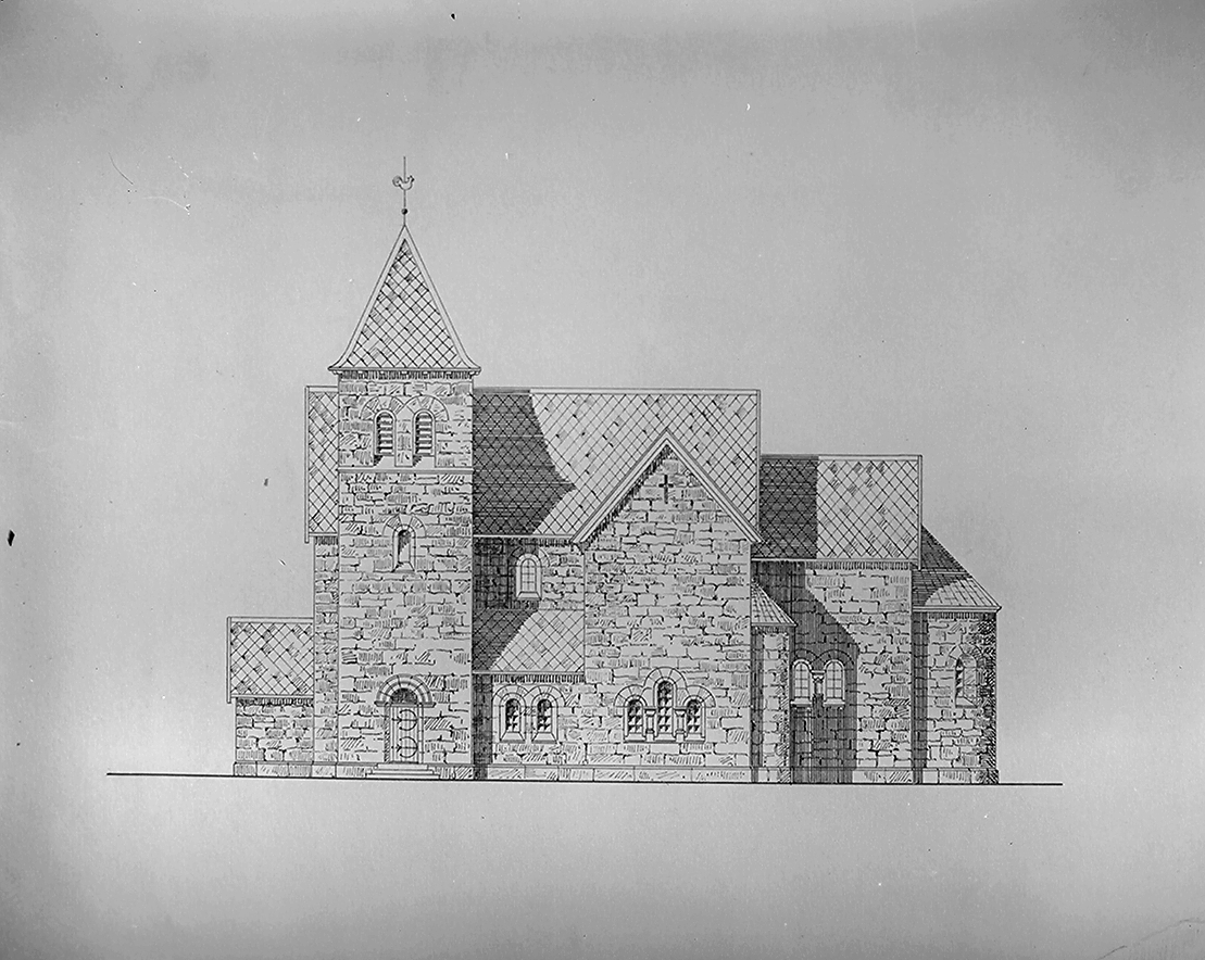 Anders Beer Wilse, Konv: St.Thomas facade