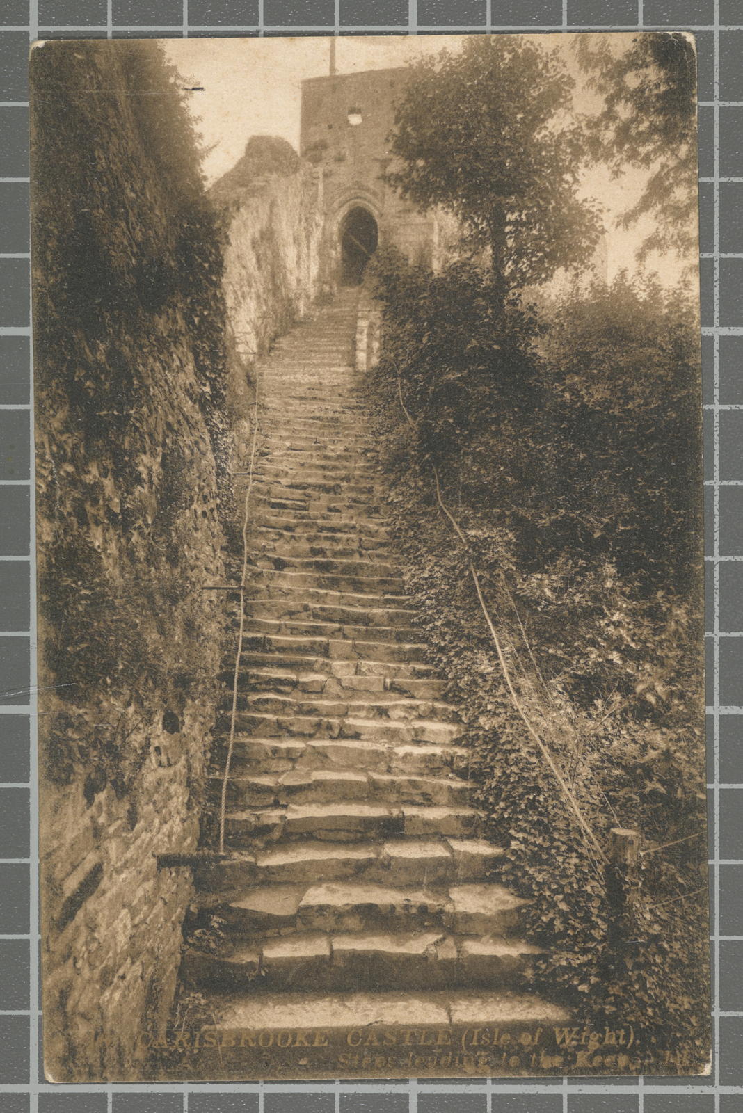 Desconegut, 10 Carisbrooke Castle (Isle of Wight). Steps leading to the Keep