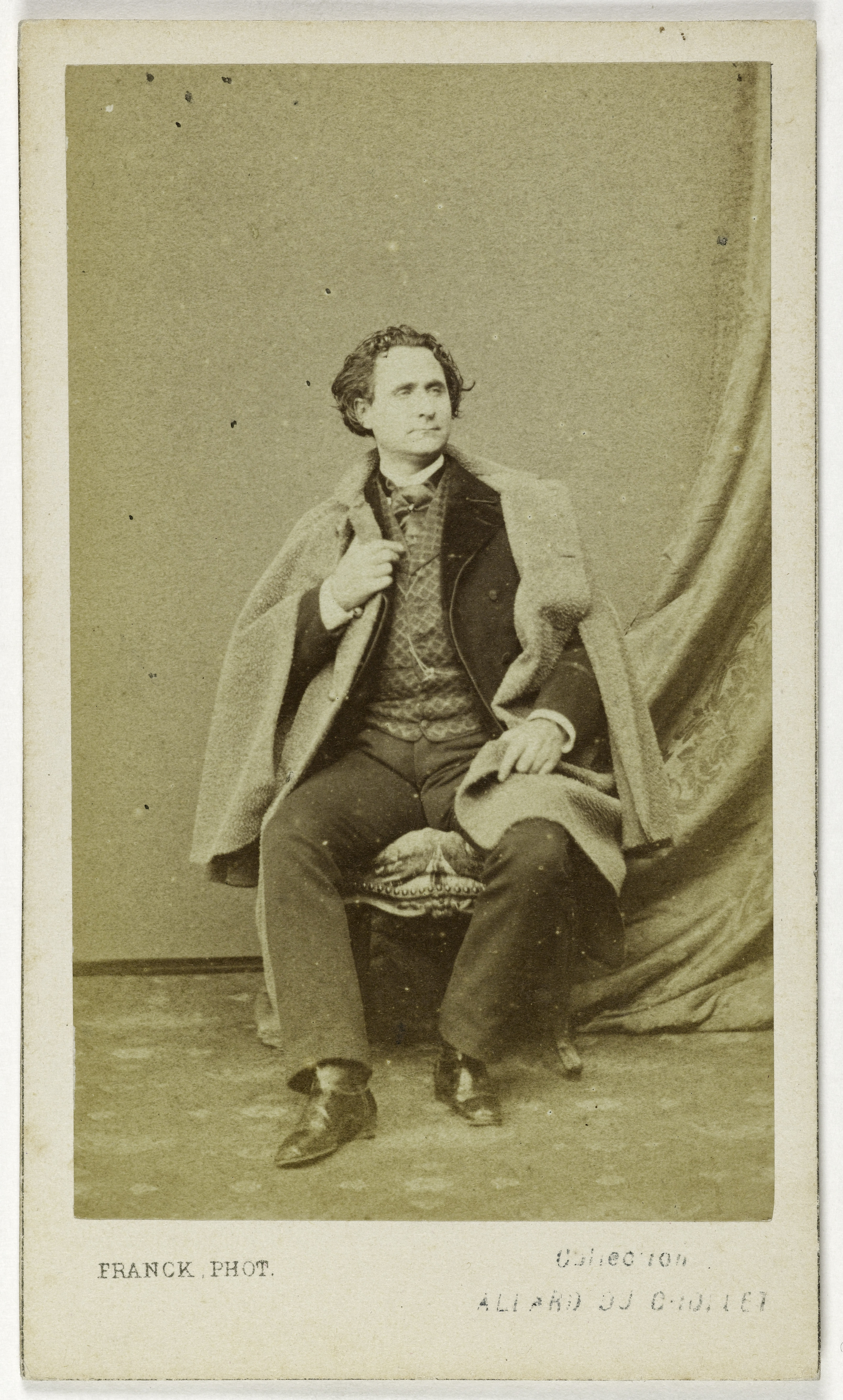 Franck, Portrait d'Henri Thomas Lafontaine (1826-1898), (acteur)