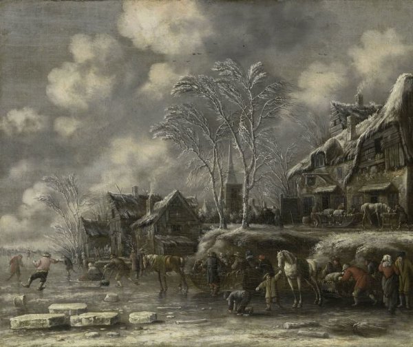 Thomas Heeremans, Winter Scene