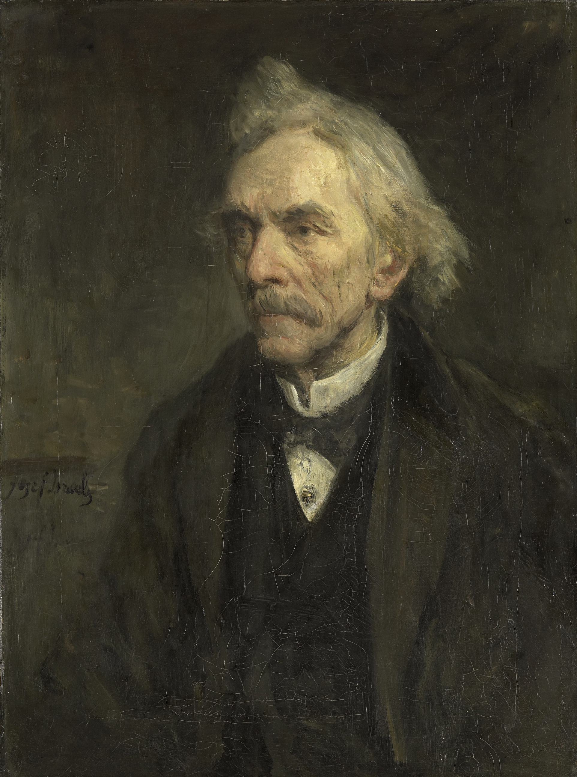 Jozef Israëls, Louis Jacques Veltman (1817-1907). Actor
