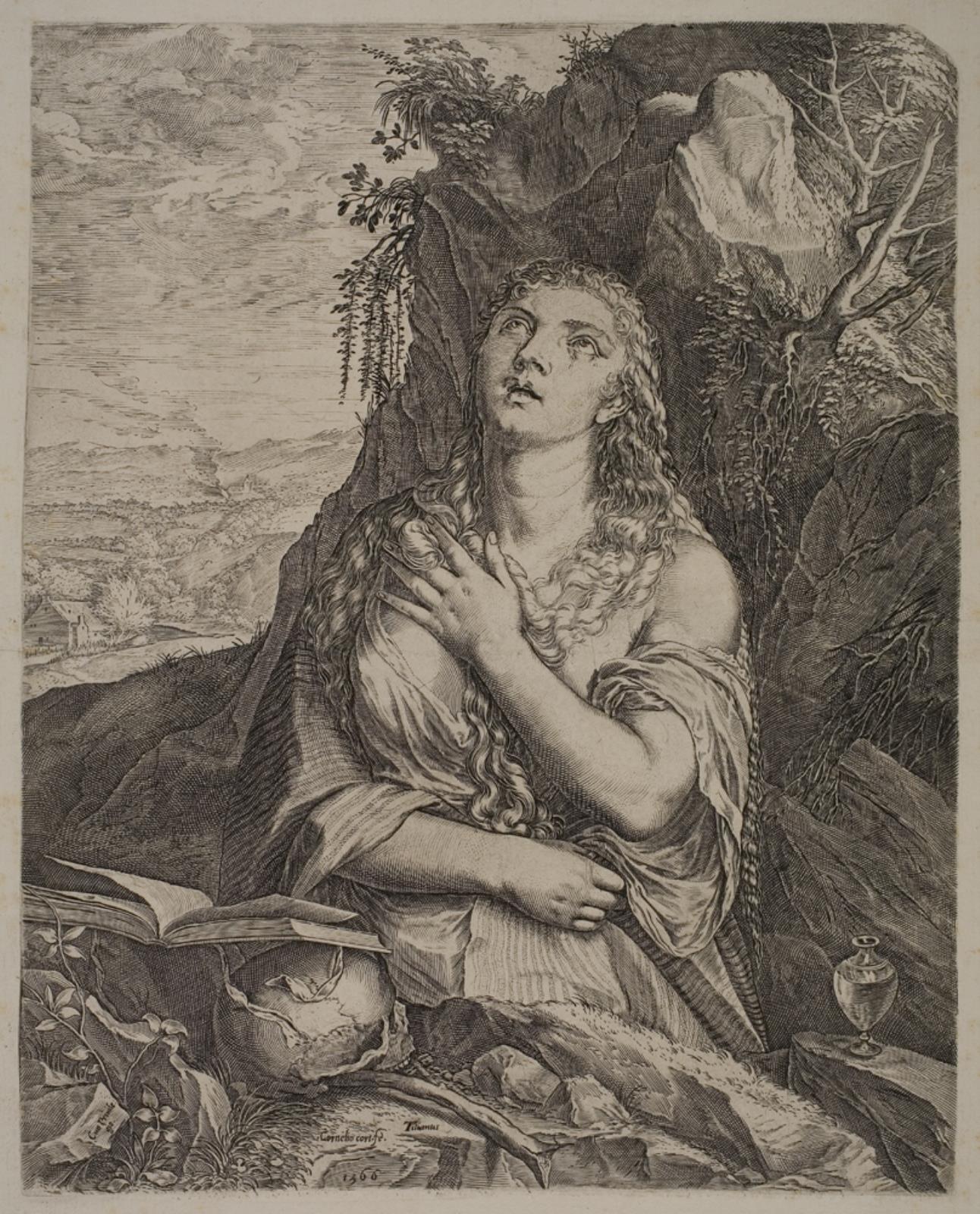 Cornelis Cort, Den bodfærdige Magdalene
