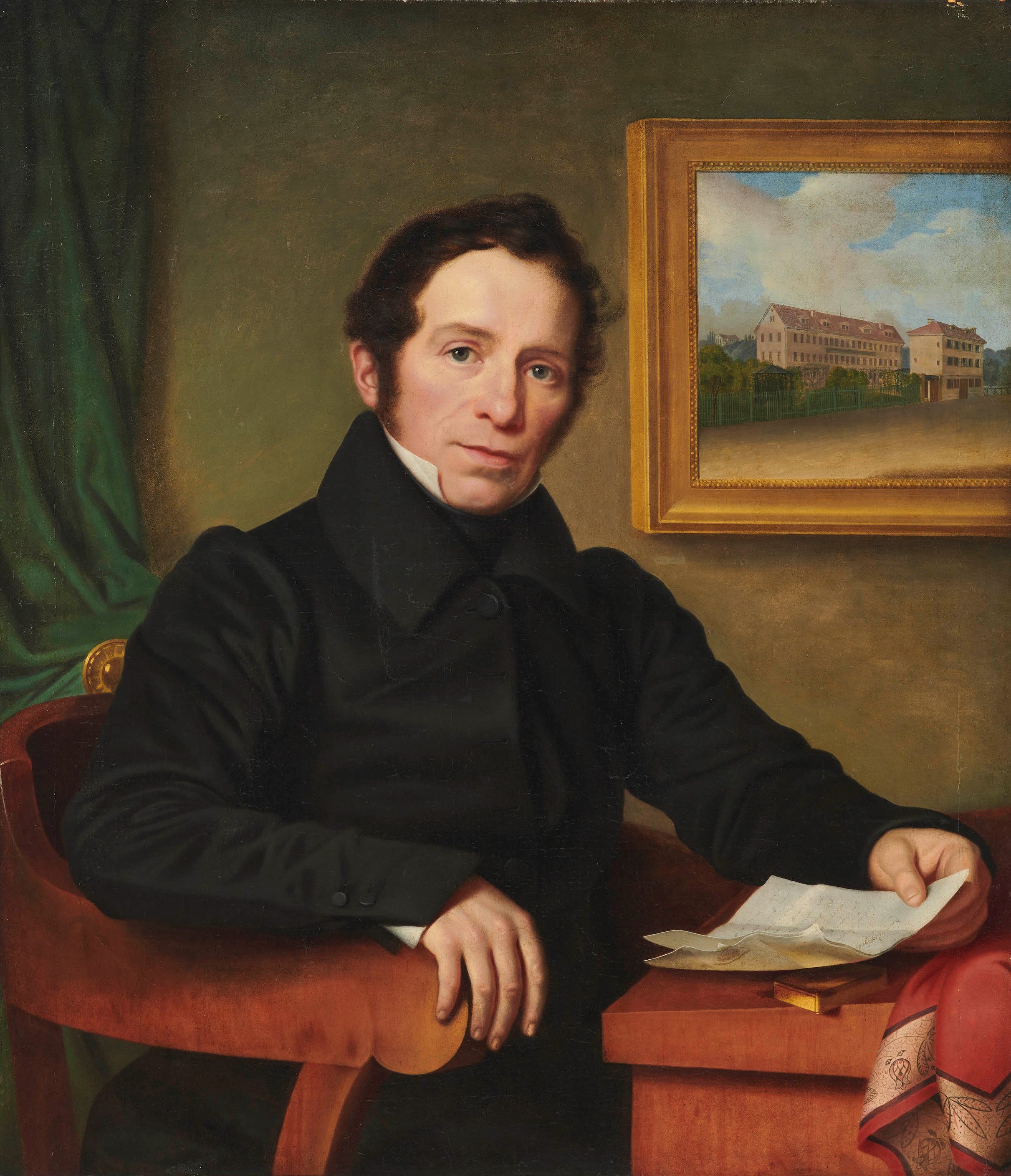 Franz Seraph Stirnbrand, Porträt Felix Friedrich Gustav Schulz