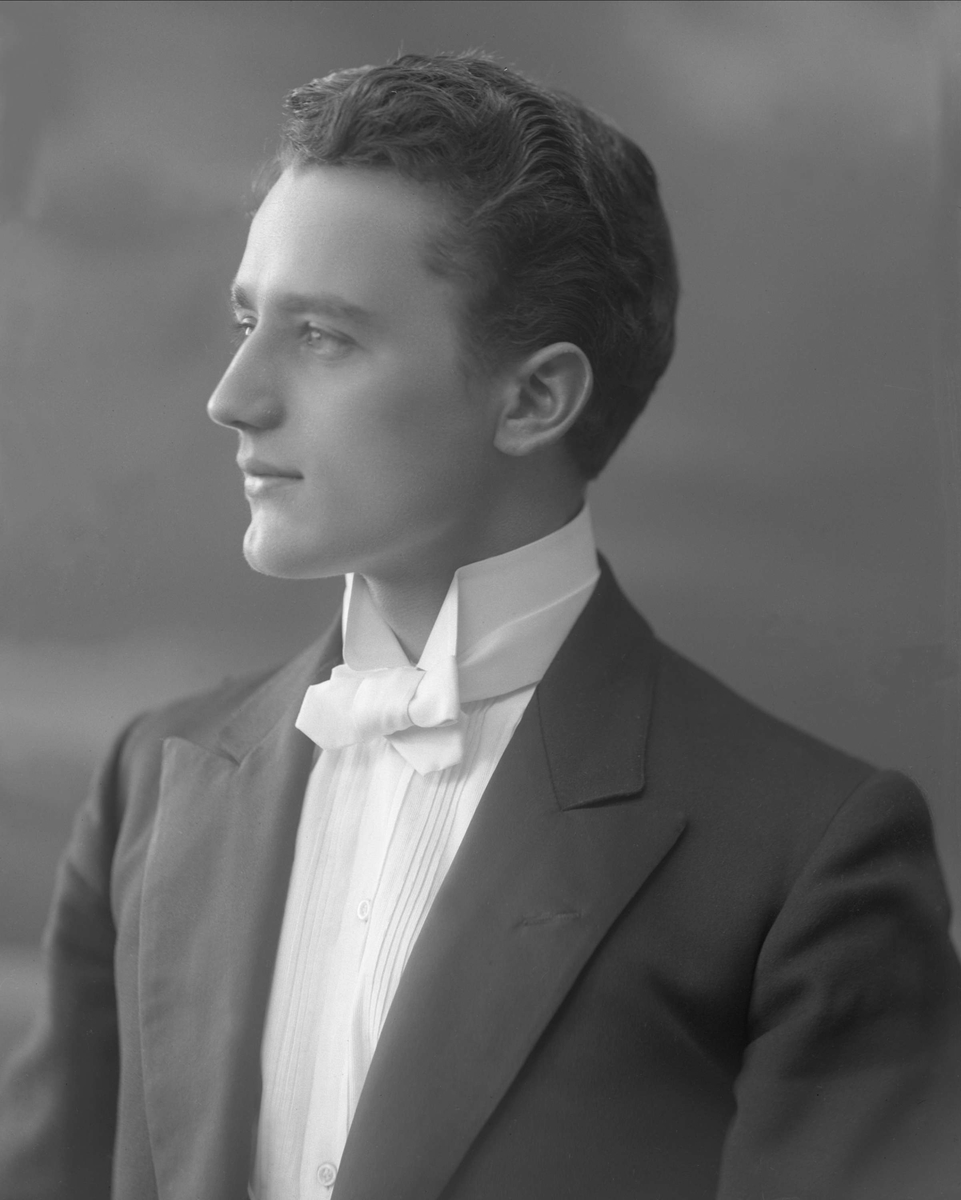 Gustav Borgen, Portrett, pianist Alme.