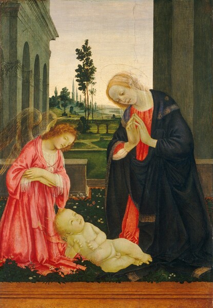 Filippino Lippi, The Adoration of the Child