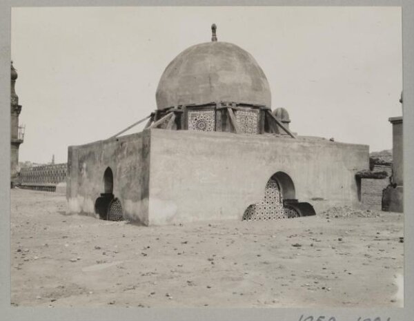 K.A.C. Creswell, Dome seen from roof in the mosque of Ahmad ibn Tulun, Cairo