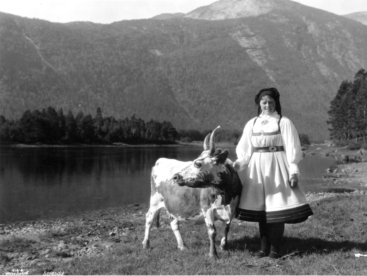 Anders Beer Wilse, Kvinnedrakt