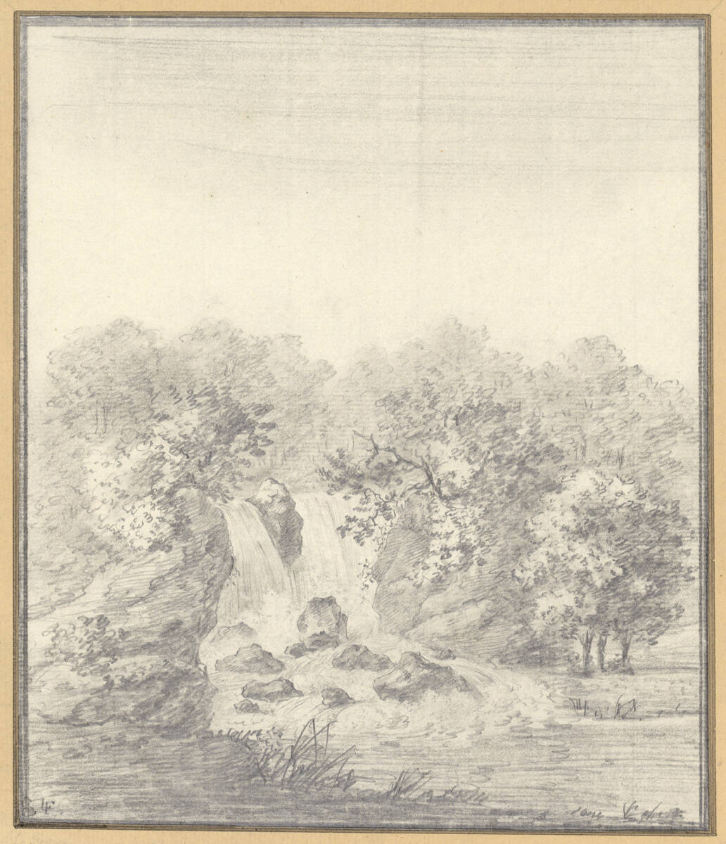 FrançoisLefèbvre, Der Wasserfall über der Kaskade von Schoonenberg (Laeken)