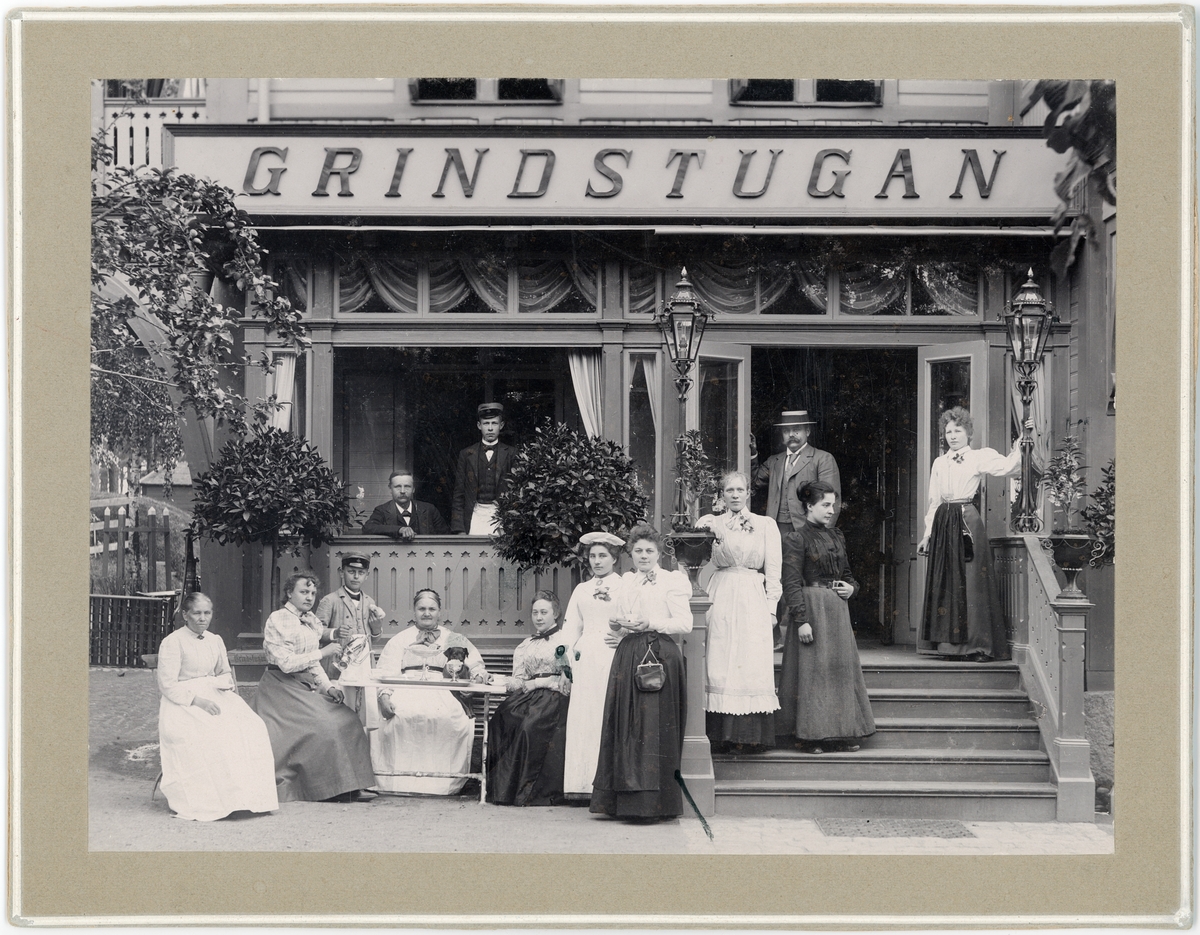 Henri Osti's Fotografiateliér, Grindstugan, Kåbo, Uppsala 1899