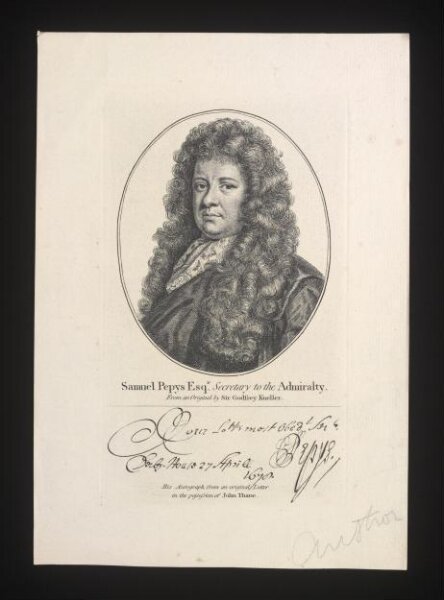 Unknown, Samuel Pepys Esq