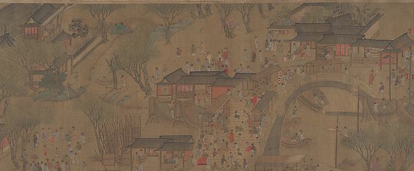 Unidentified artist, Going Upriver on the Qingming Festival