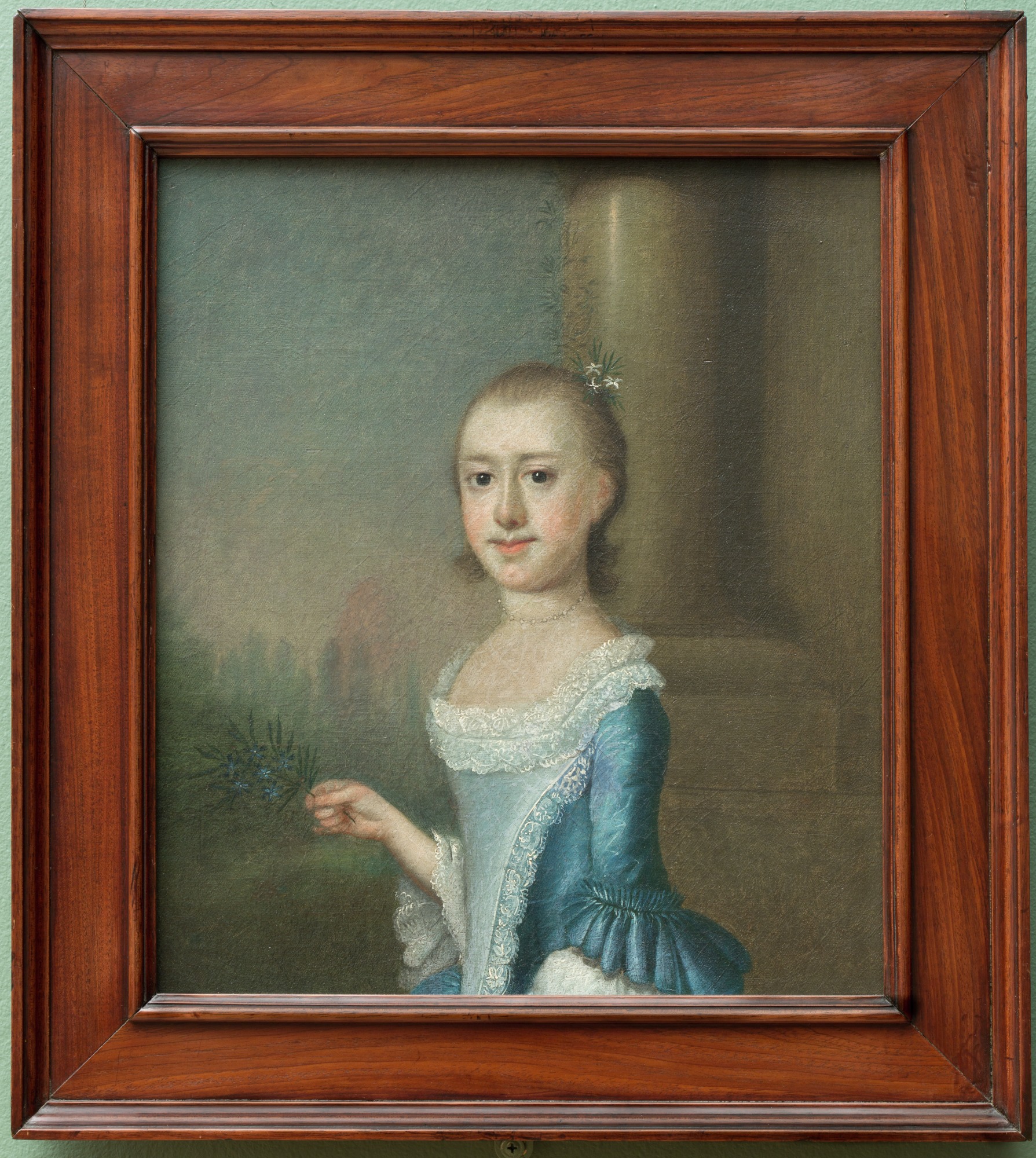 Jeremiah Theus, Portrait of Amarinthia Elliott