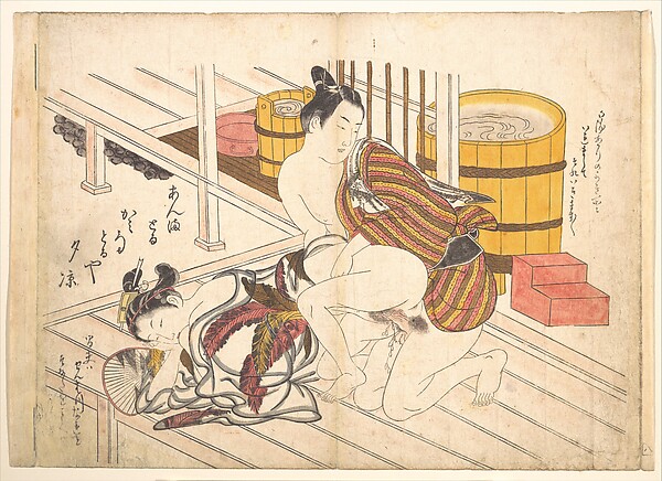 Okumura Masanobu, Bedroom Scene