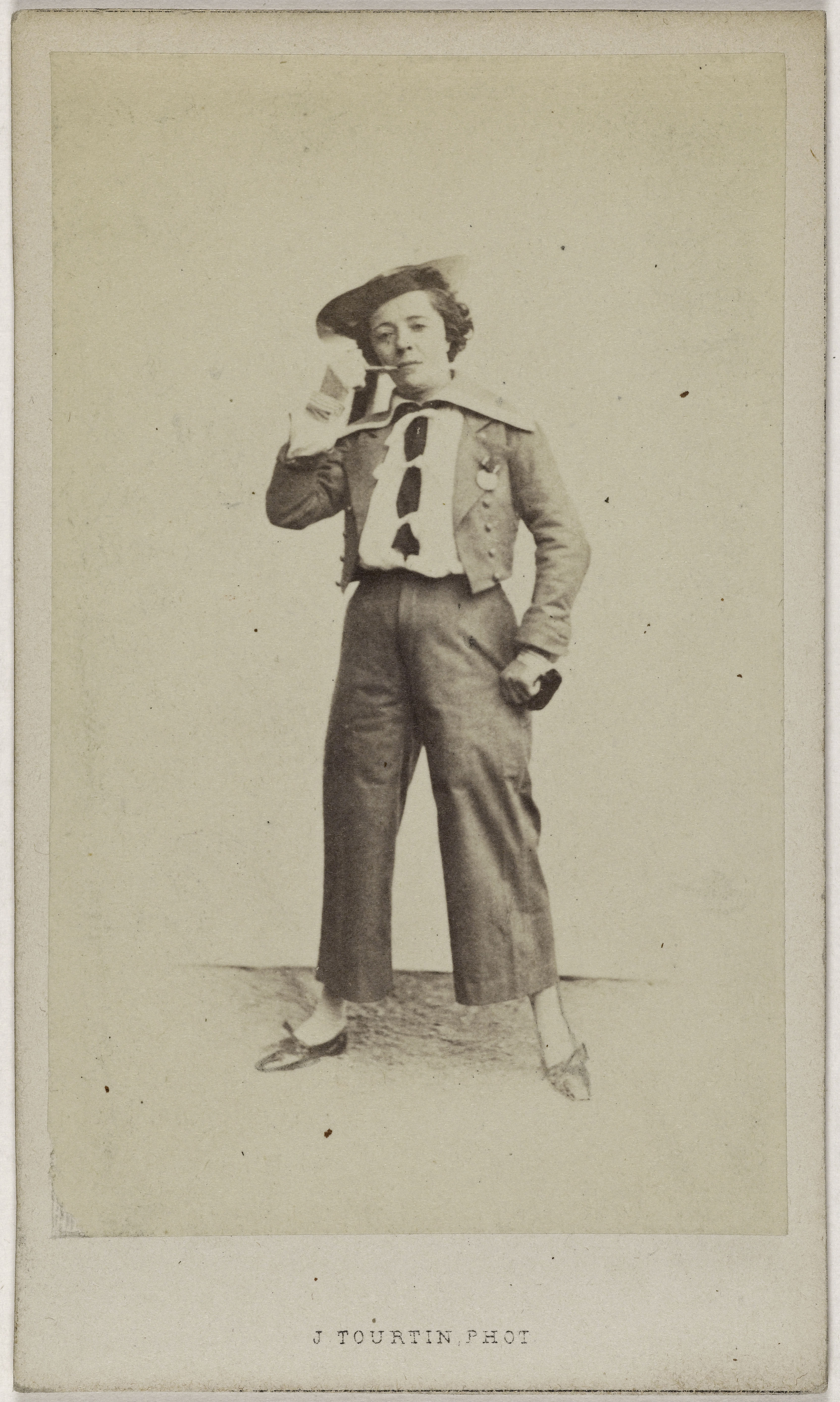 Joseph Tourtin, Portrait de l'actrice Virginie Dejazet