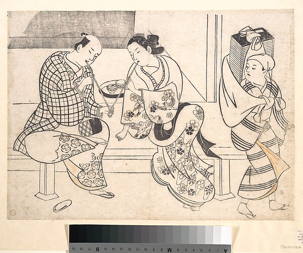 Okumura Masanobu, Amorous Couple