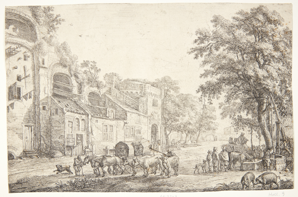 Simon de Vlieger, Indfaldsvej i en landsby