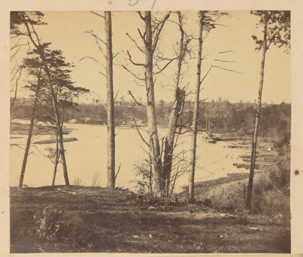 A. J. Russell, [Landscape with trees and water]
