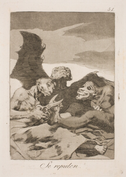 Francisco de Goya, De gør toilette