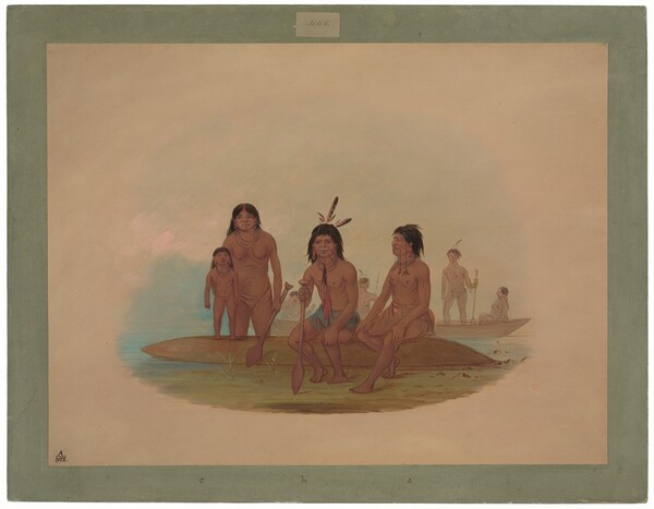 George Catlin, Marahua Indians