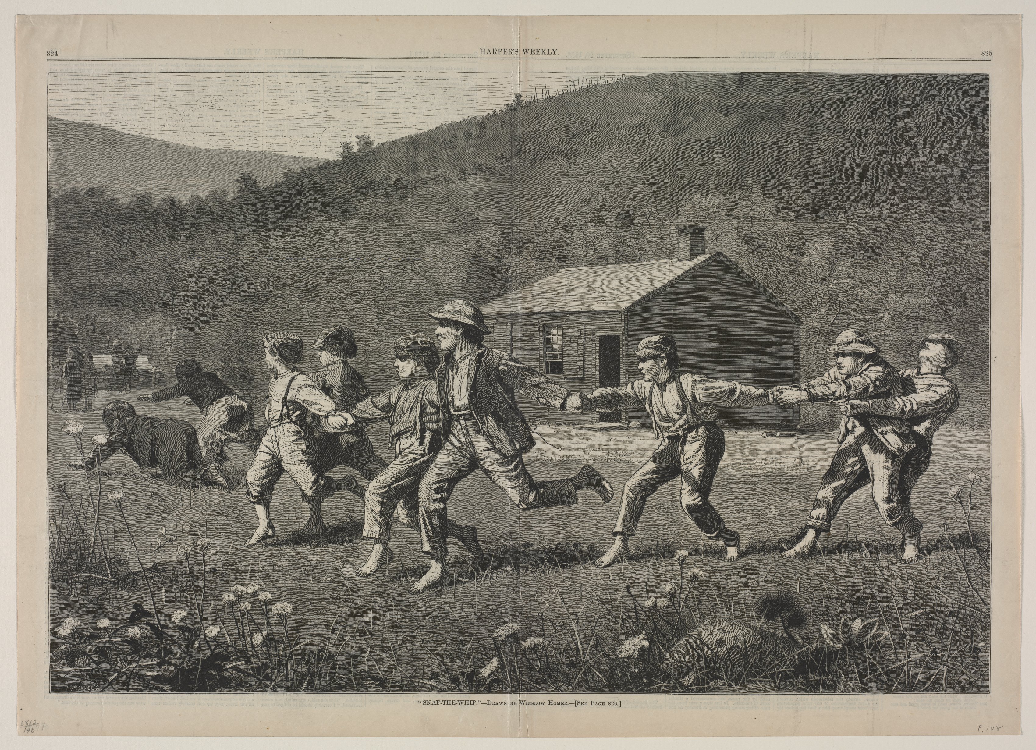 Winslow Homer, "Snap-the-Whip"