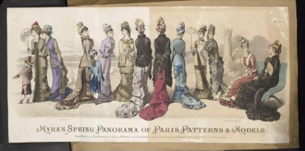 Unknown, Pictorial History of Female Costume from the year 1798 to 1900