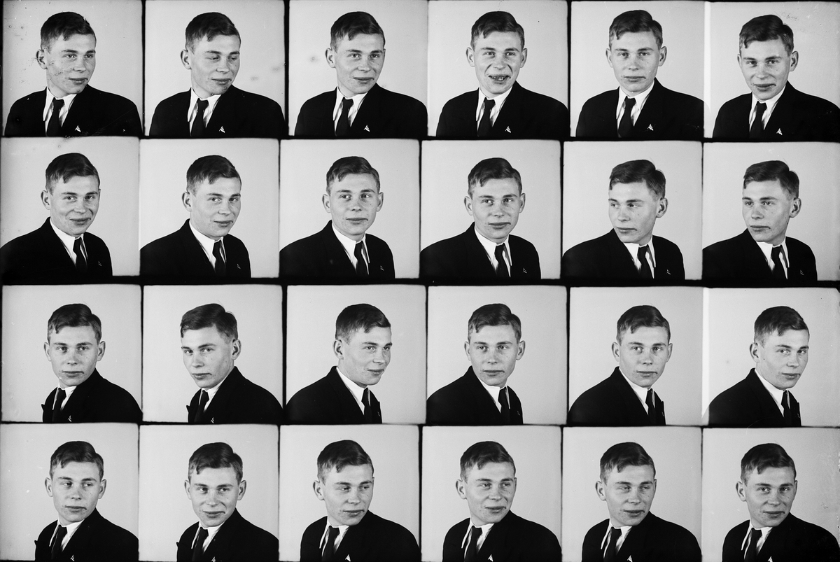 Skötsner-Edhlund, Ateljé Portrait - Man, Östhammar, Uppland