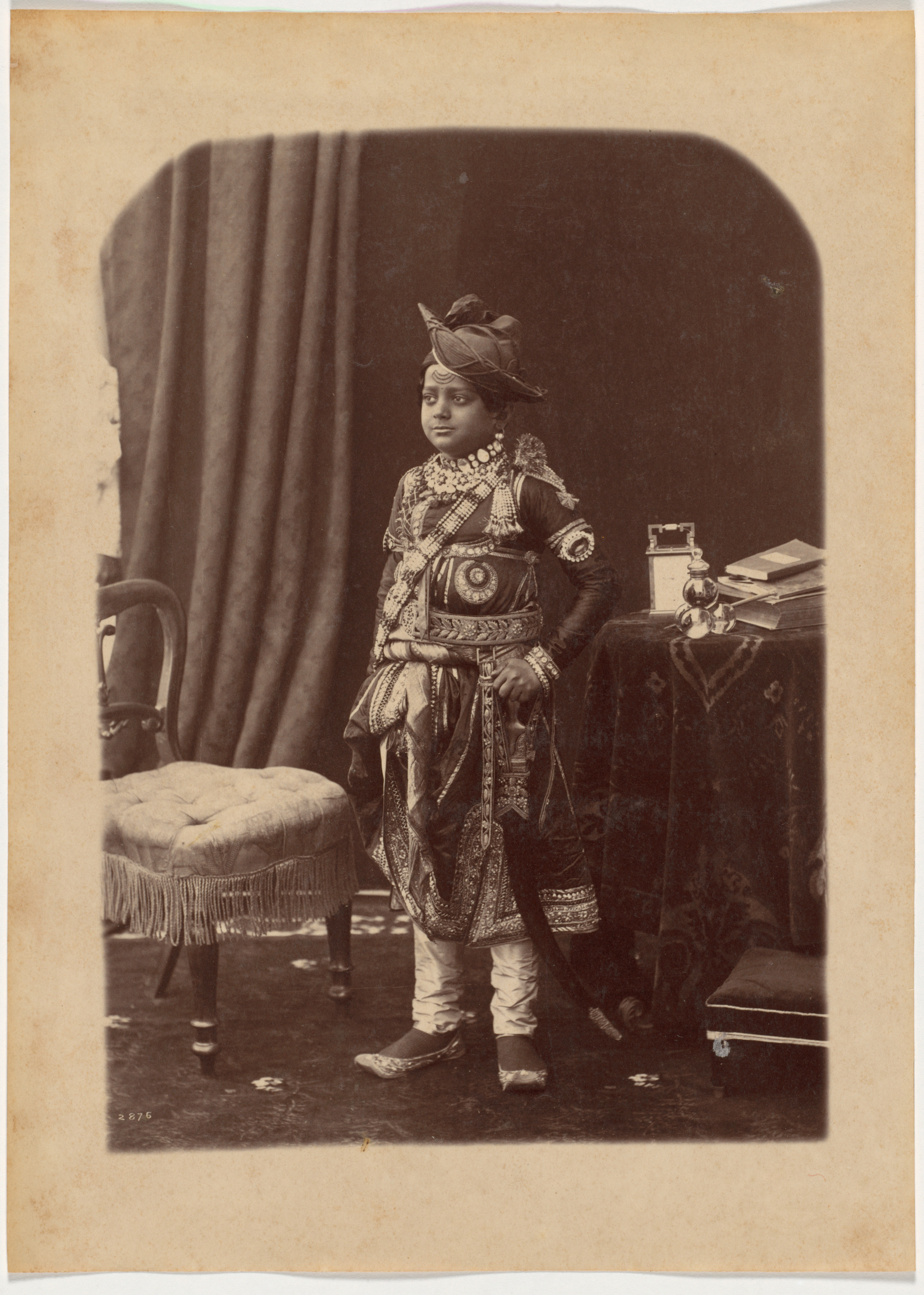 Raja Deen Dayal, His Highness Maharaja Scindia of Gwalior