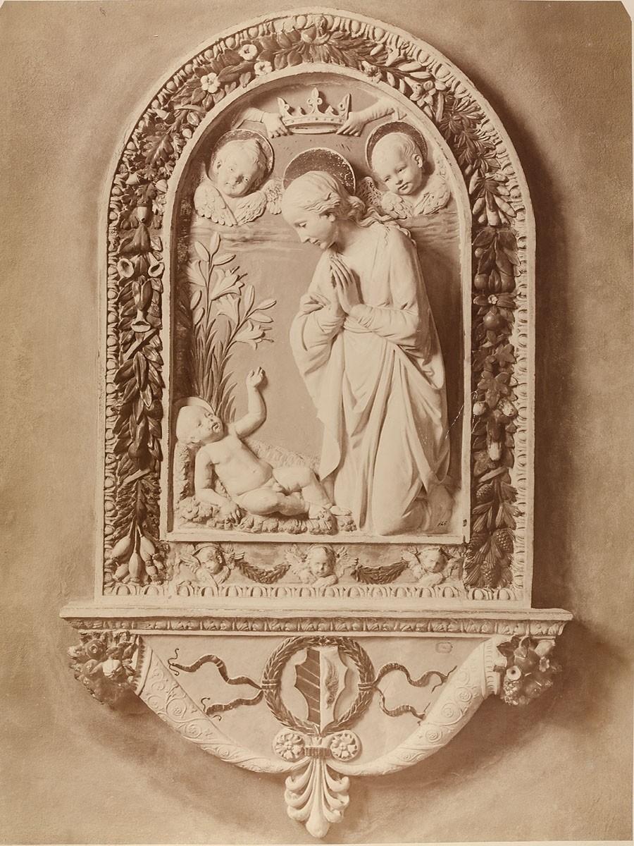 Giacomo Brogi, Firenze - Museo Nazionale: Madonna d'Andrea della Robbia