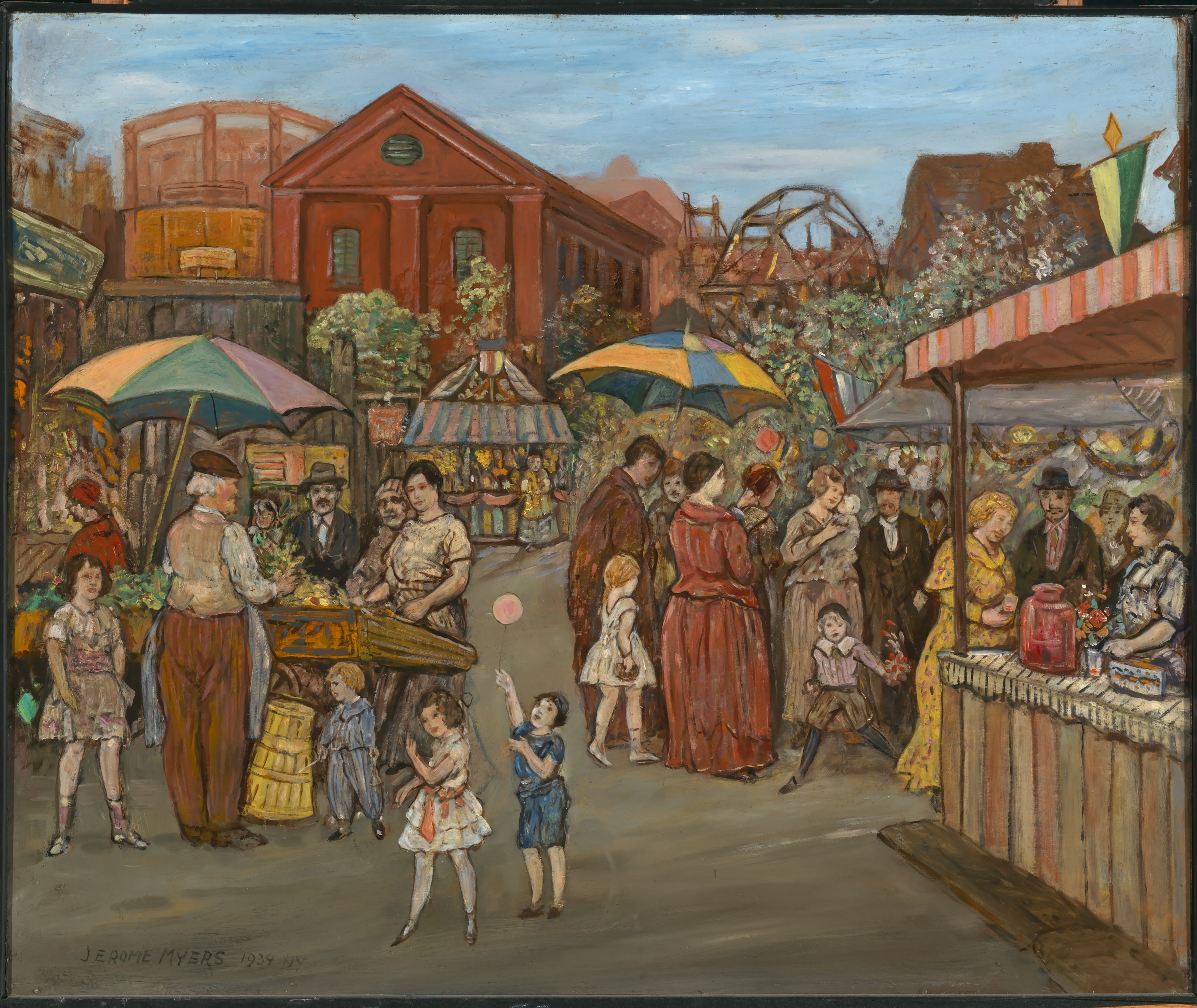 Jerome Myers, Italians in Jefferson Park