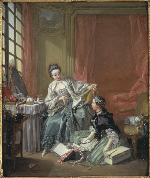 François Boucher, Modehandlerskan
