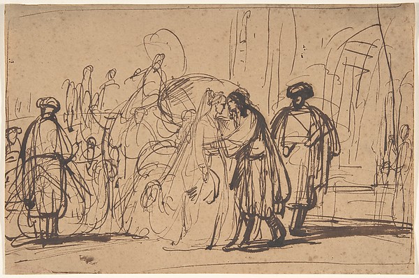 Gerbrand van den Eeckhout, Isaac's Reception of Rebecca