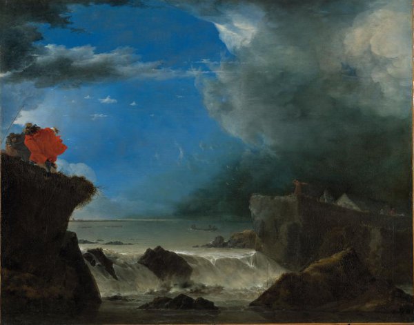 Jan Asselijn, De doorbraak van de Sint-Anthonisdijk bij Amsterdam