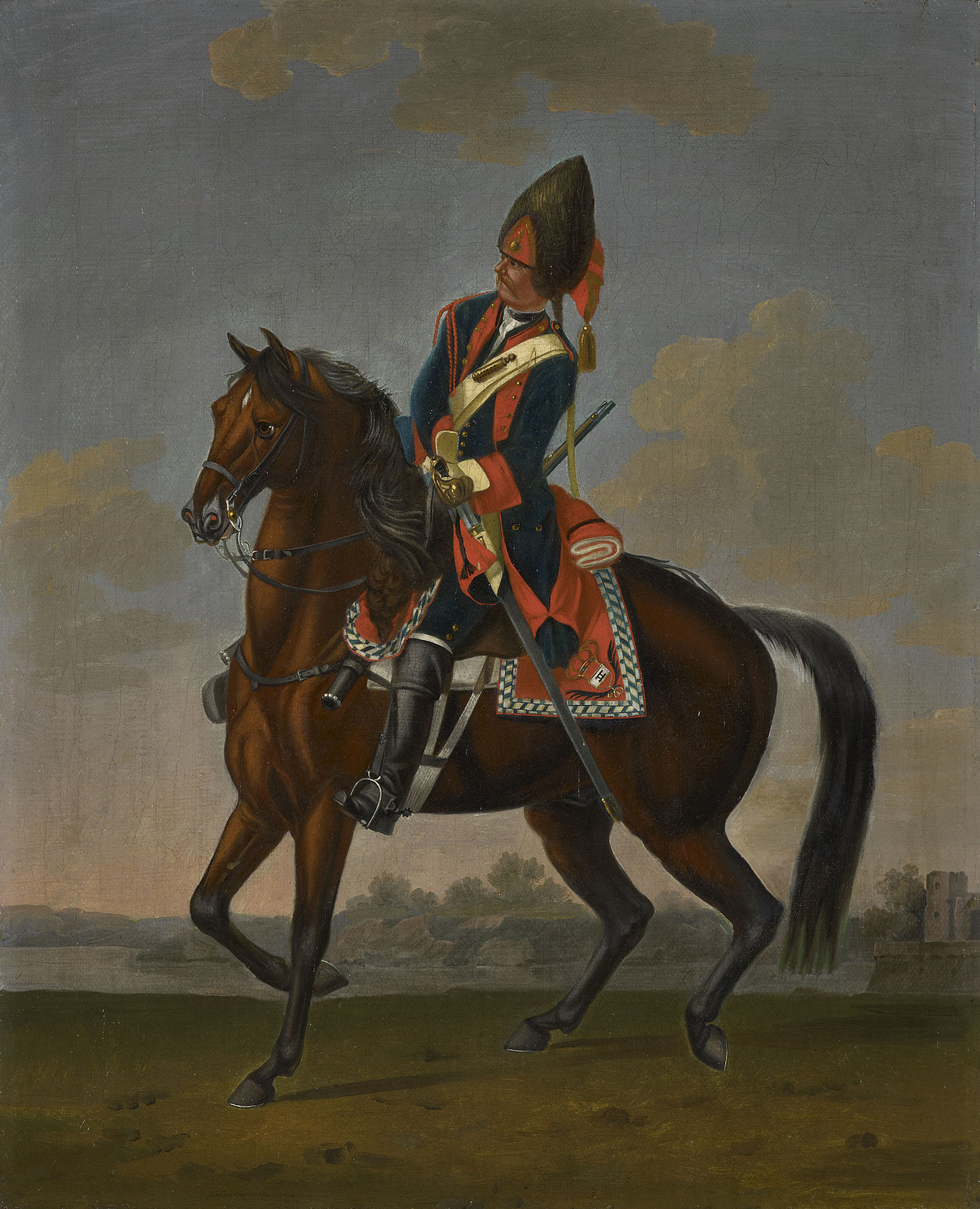 David Morier, Grenadier, Regiment of Dragoons "Althann"
