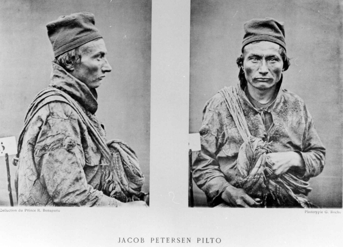G. Roche, Roland Bonaparte sin samling. Portrett av Jakob Jonas Persson Pilto. Inngår i Bonapartes sameportretter som nr. 6. Bonaparte