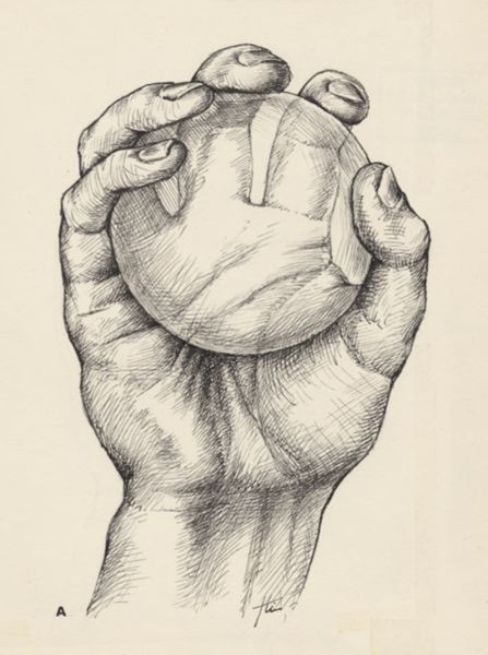 J Tinkelenberg, Hand holding a glass ball