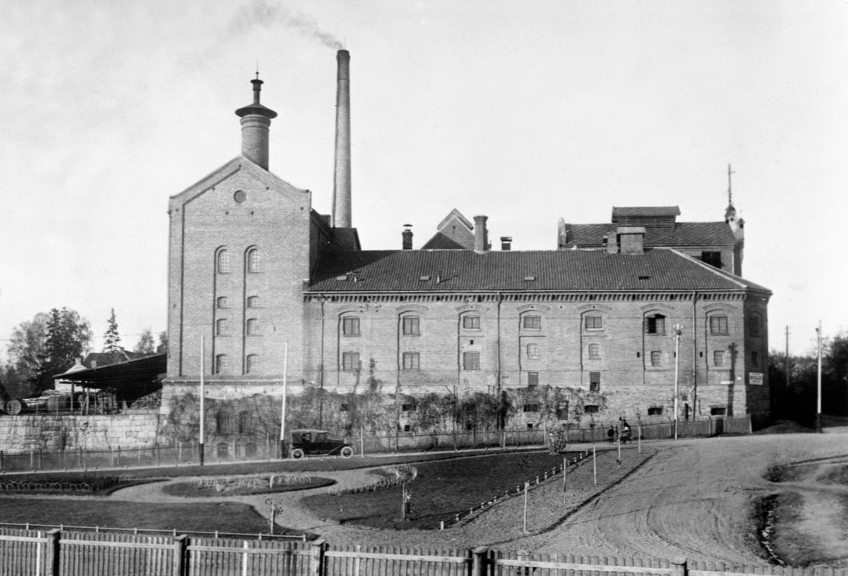 Anno Domkirkeodden, EKSTERIØR HAMAR BRYGGERI, FABRIKK, ETABLERT I 1856-57