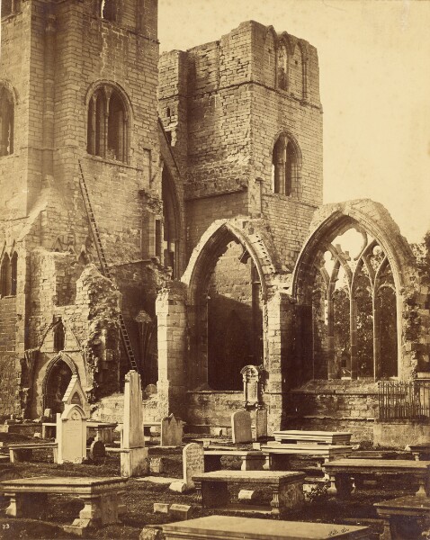 Francis Frith, Detached Windows and Towers, Elgin Cathedral