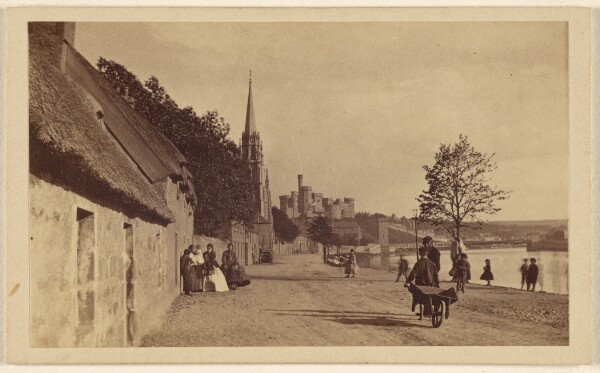 Unknown, View of macbeth's Castle & river Sheer Inverness.