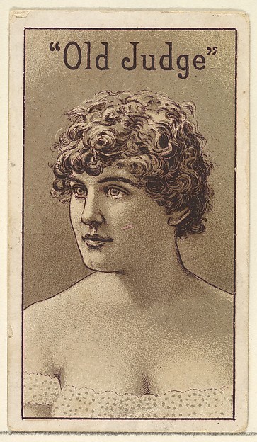 Goodwin & Company, Actress from the Old Judge series (N167) for Old Judge Cigarettes