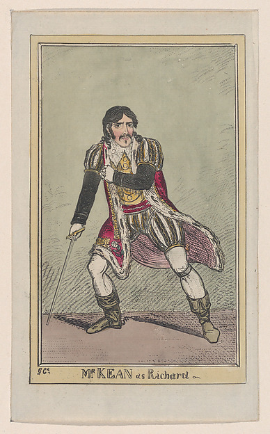 George Cruikshank, Edmund Kean as Richard III