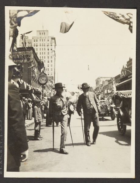 Unknown, [View of Spectators Watching Parade]