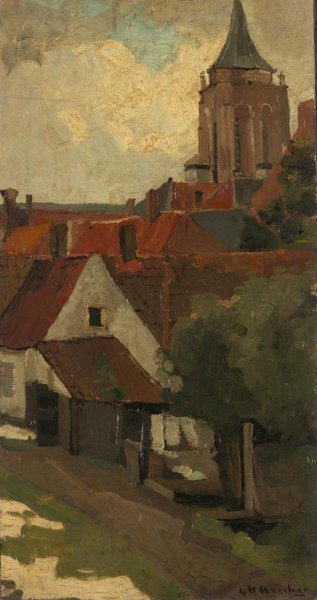 George Hendrik Breitner, The Tower of Gorkum