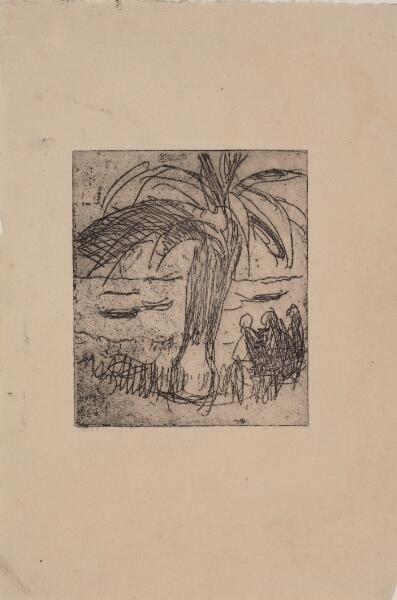 J.A. Jerichau (II), Palme ved havet