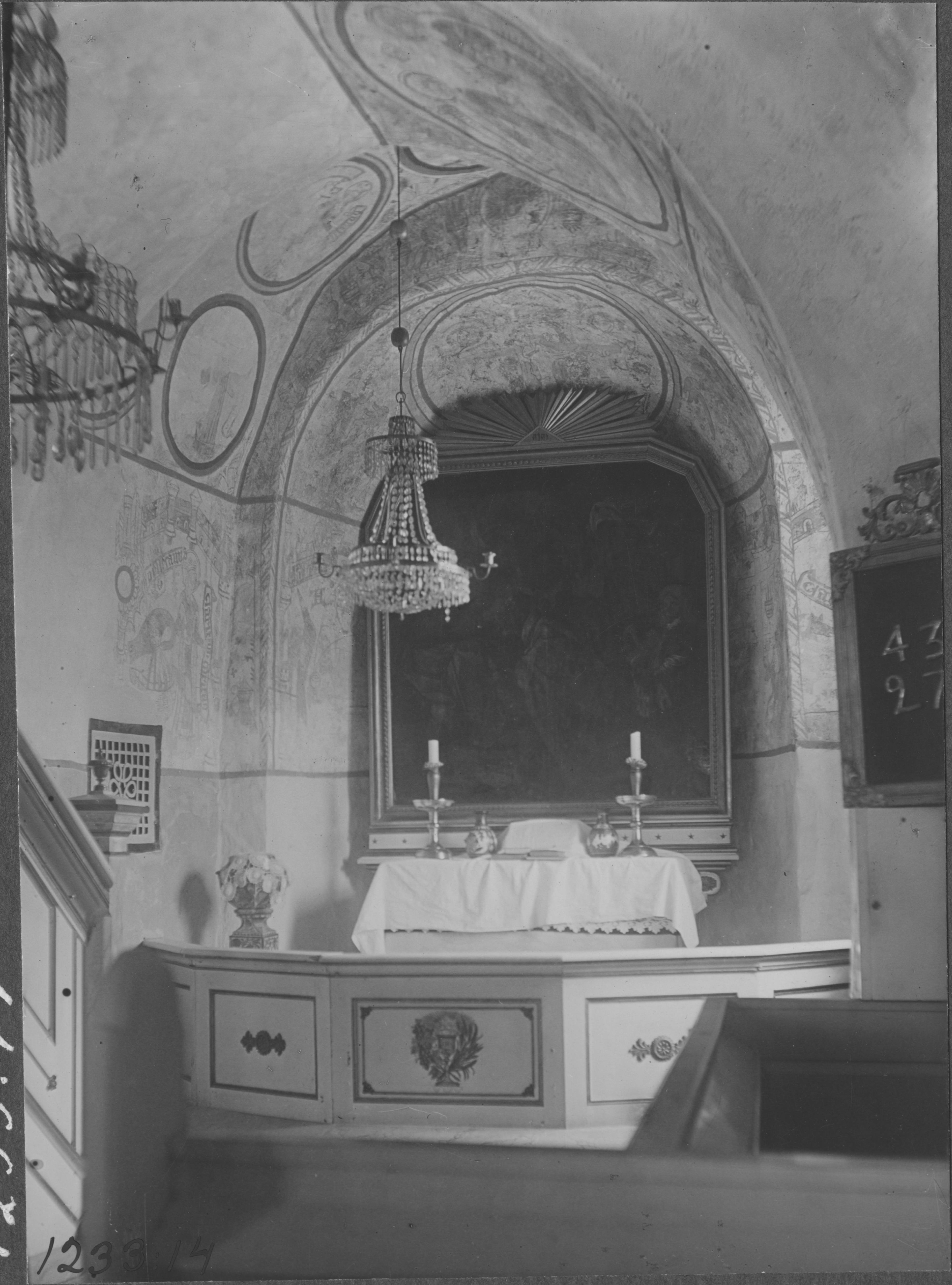 Einar Erici, Asks kyrka