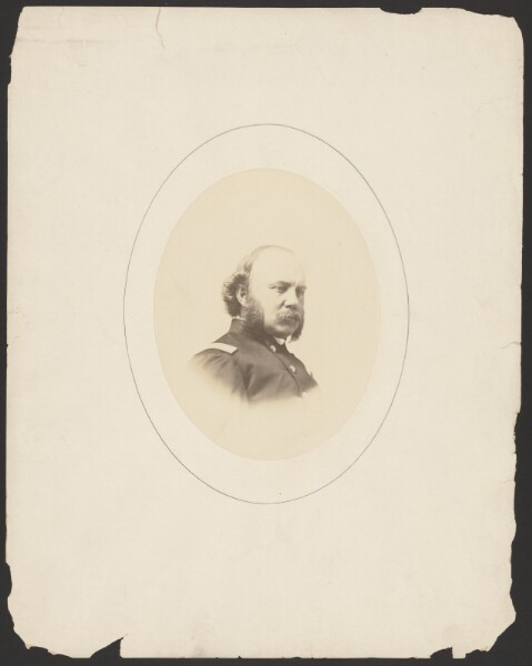 George Kendall Warren, [Portrait of man with sideburns]