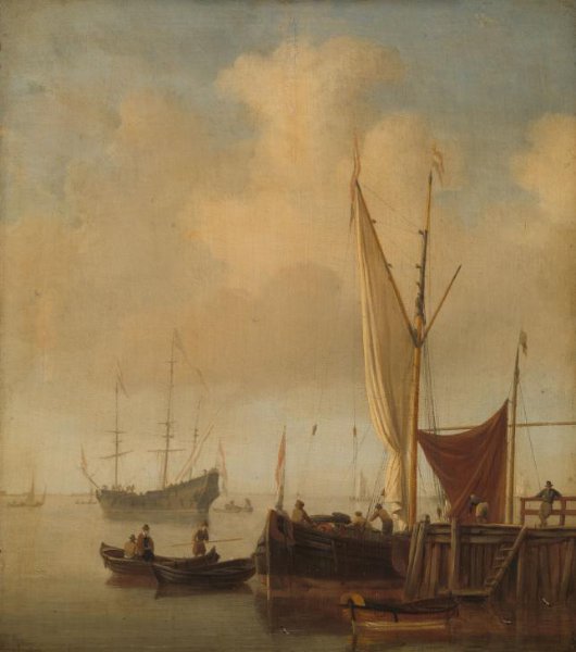Willem van de Velde (II), A Harbor